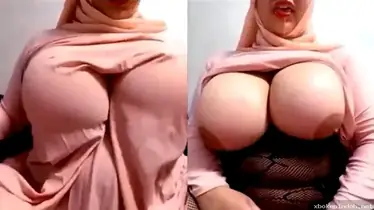 Hijab Viral Toket Segede Balon Digoyang Sampe Goyang Brutal