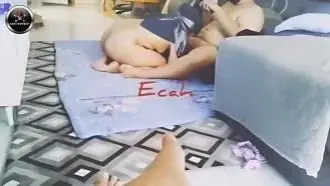 Jilbab Biru Mata Tertutup Ngentot Brutal Asyik HD