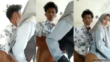 Jilbab SMA Dientot Pacar Di Tempat Sepi Becek