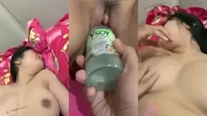 Mahasiswi Kurang Puas Ada Botol Vsoy